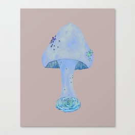 Heart Mushroom Canvas Print