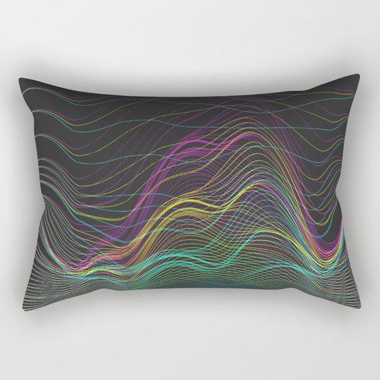 Pretty Little Lines Rectangular Pillow