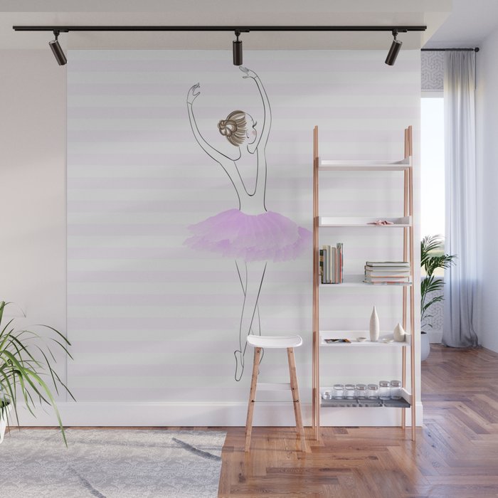 Ballerina Wall Mural