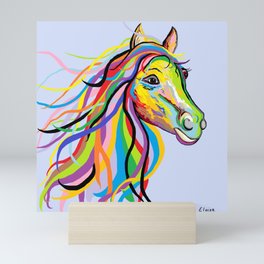 Horse of a Different Color Mini Art Print