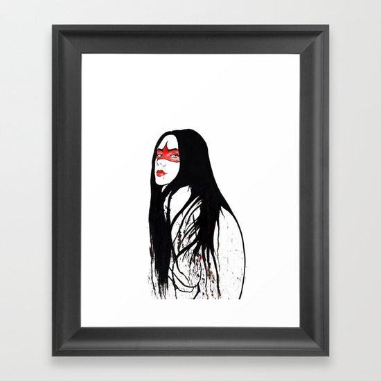 with you Framed Art Print