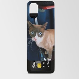 Blue Eyed Cat Android Card Case