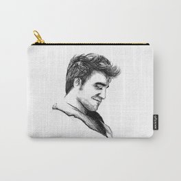 Robert Pattinson Inspired Sketch Carry-All Pouch | People, Illustration, Pop Art, Pop Surrealism 