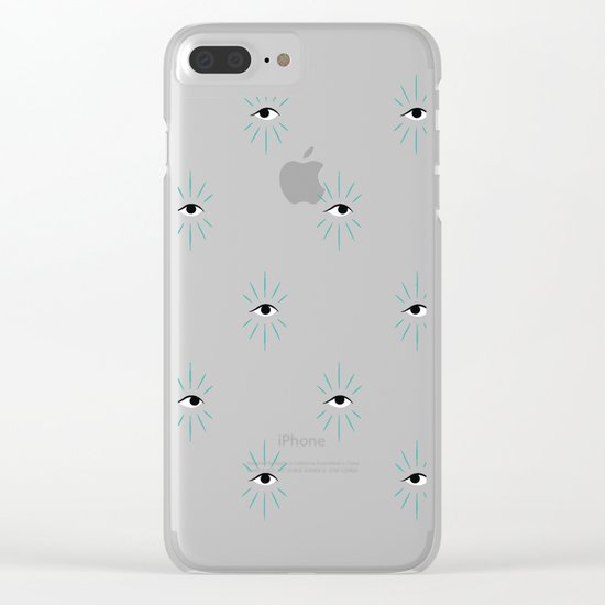 E V I L E Y E Clear iPhone Case