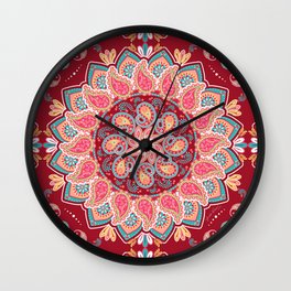 Elegant Paisley Wall Clock