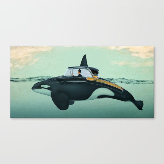 The Turnpike Cruiser of the sea Canvas Print