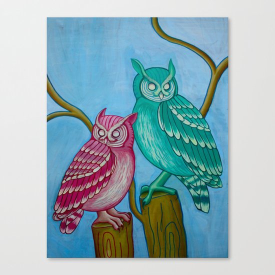 OWLS Canvas Print