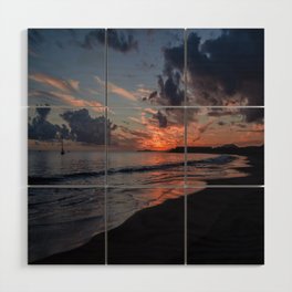 Sunset Wood Wall Art