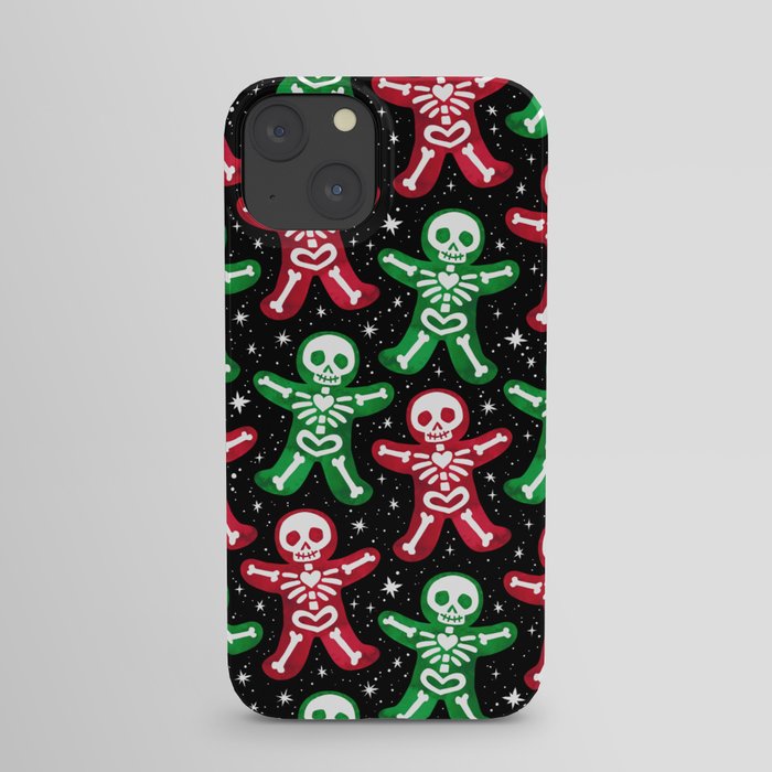  Gingerdead Creepmas Skeletons iPhone Case