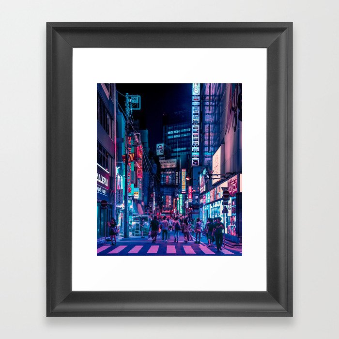 Daydreaming of Tokyo Framed Art Print