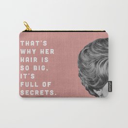 Full of Secrets Carry-All Pouch