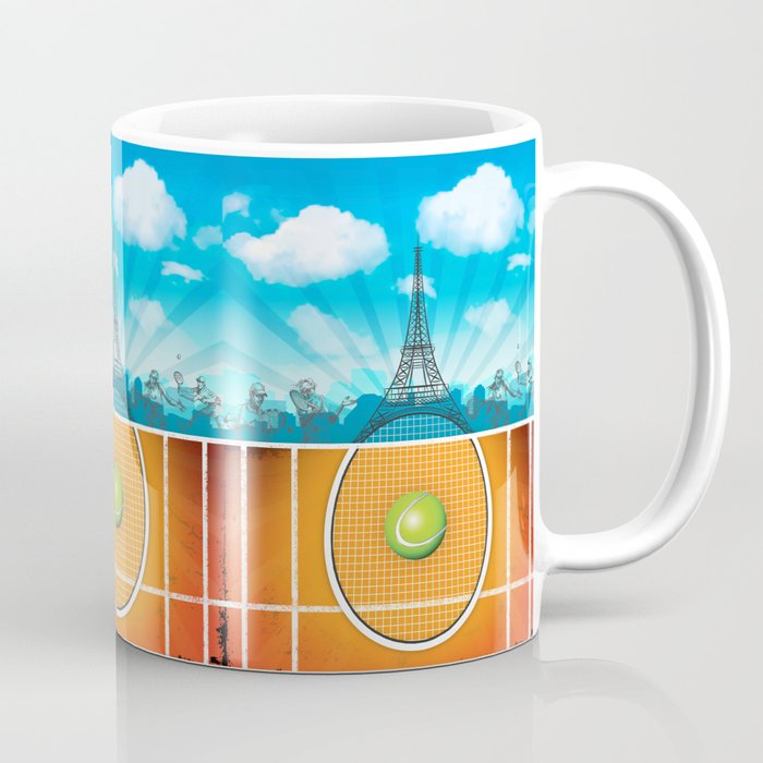 Paris Tennis Coffee Mug