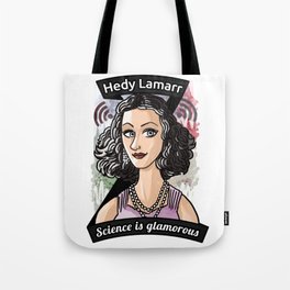 Hedy Lamarr Tote Bag