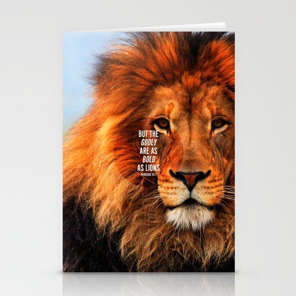 BOLD AS LIONS Stationery Cards