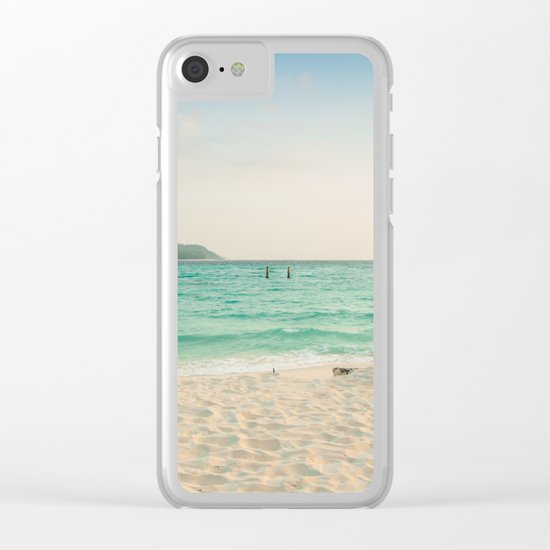 Thailand beach Clear iPhone Case