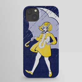 Risograph Apocalyptic Salty Betch iPhone Case