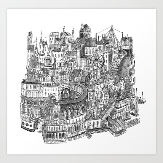 Welcome home Art Print