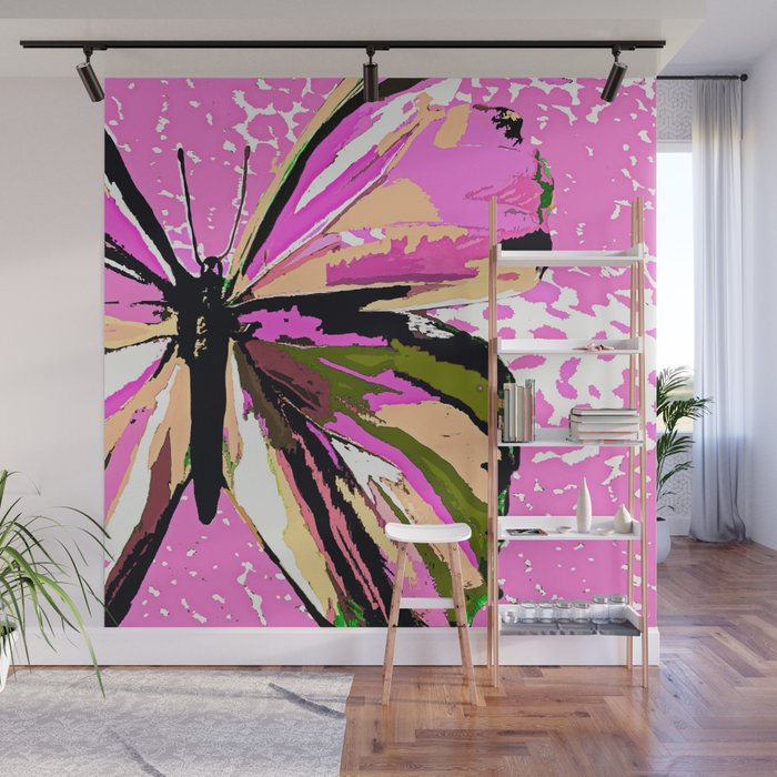 Butterfly Wall Mural