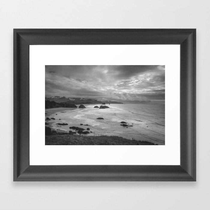 Clatsop - Oregon Coast Framed Art Print