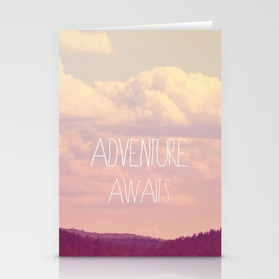 Adventure Awaits Stationery Cards