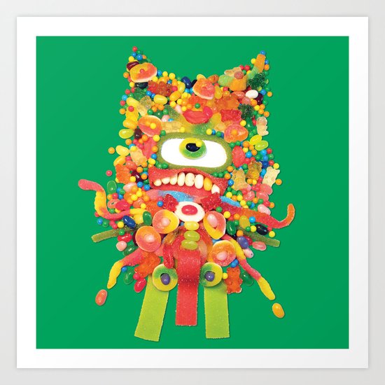 Sweet Monster Art Print