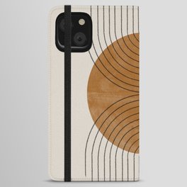 Perfect Touch  Mid Century Modern iPhone Wallet Case
