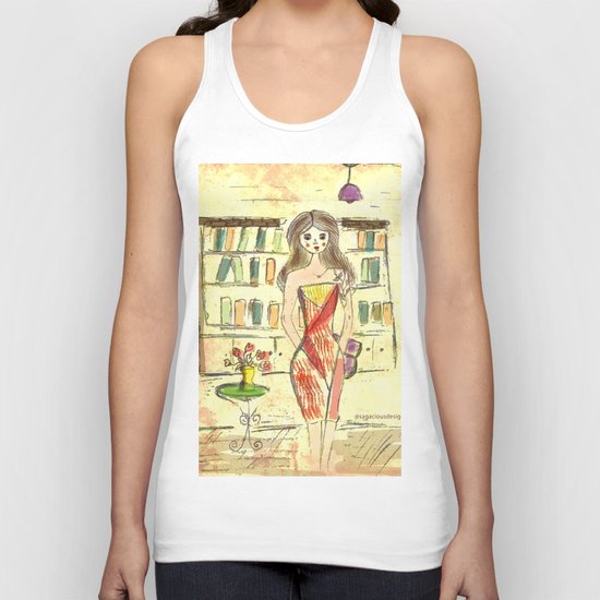 I love learning Unisex Tank Top