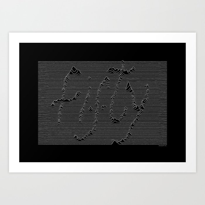 FIFTY UNKNOWS Art Print