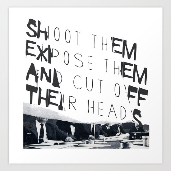 Killer Photographers Art Print
