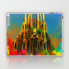 Basilica de la Sagrada Familia Laptop Skin