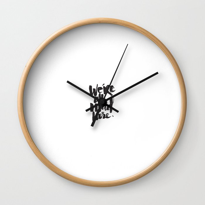 We are all mad here! Wall Clock