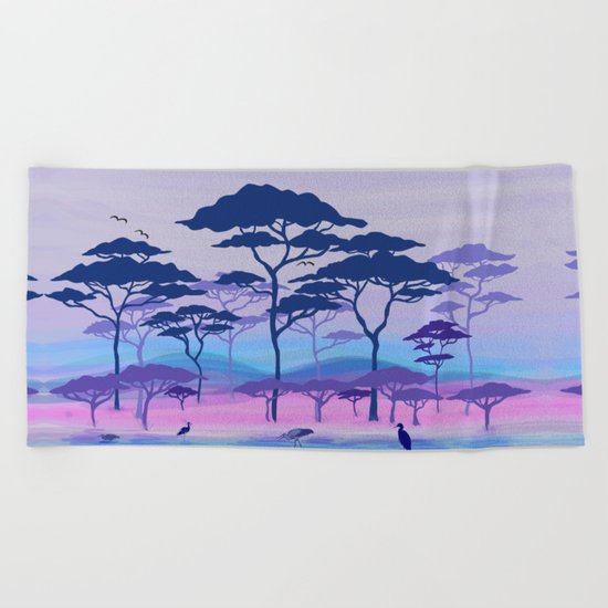 nature Beach Towel