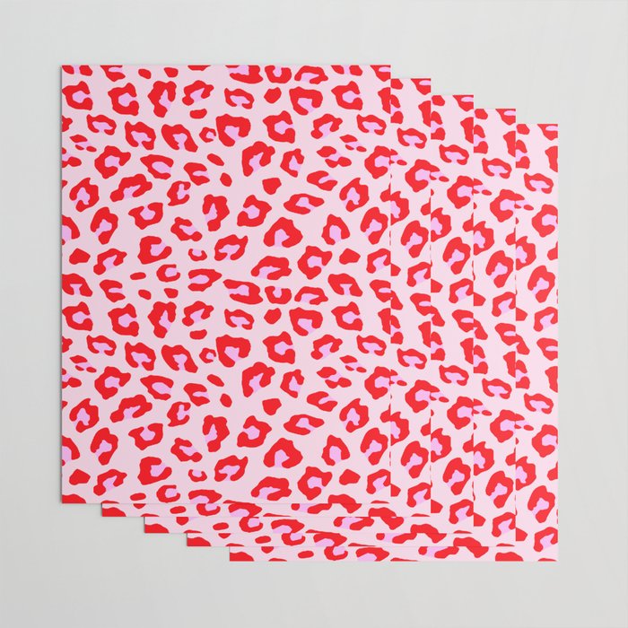 Bright Pink Cheetah Gift Wrap Paper – Initial Offerings