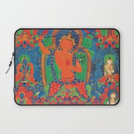 Manjushri Bodhisattva & Buddhist Deity Arapachana Laptop Sleeve