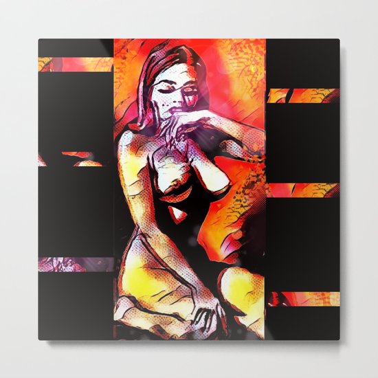 Diamonds and Shame Metal Print