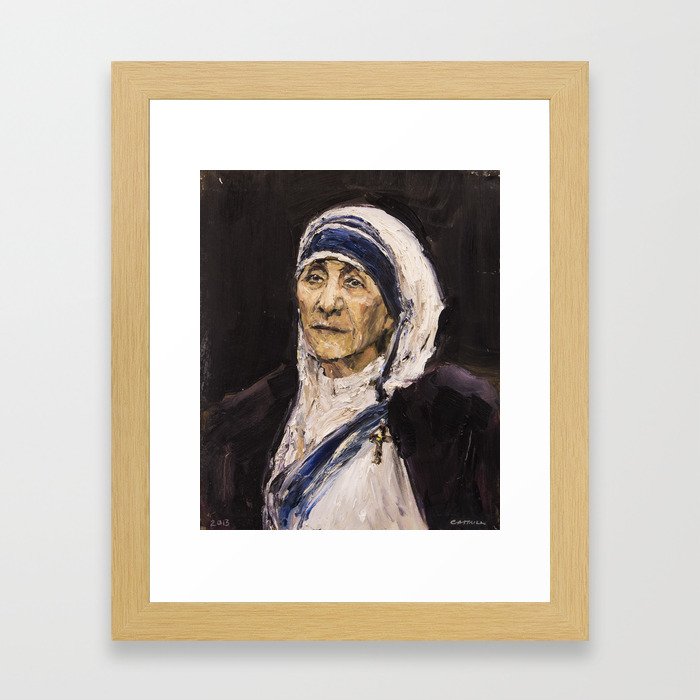 St. Teresa of Calcutta Framed Art Print