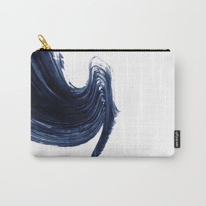 Just Indigo 4 | Minimalist Watercolor Carry-All Pouch
