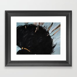 Feathers Framed Art Print