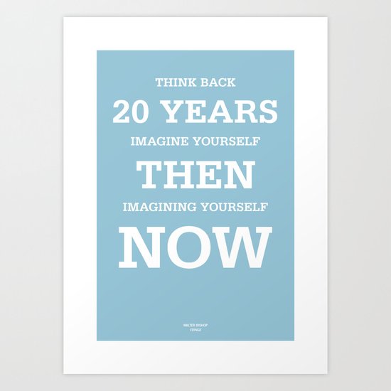 20 Years Art Print