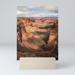 Shafer Trail Canyon, Canyonlands National Park Mini Art Print