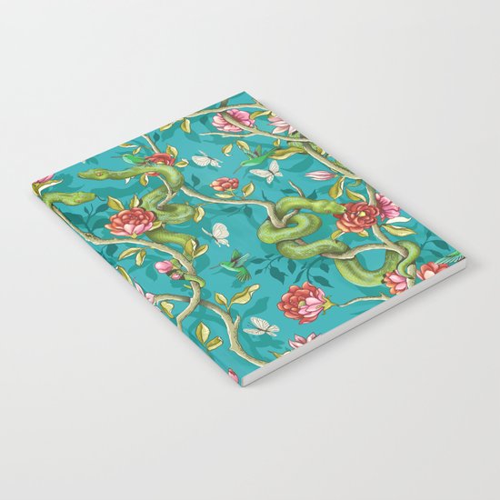 Morning Song - turquoise Notebook