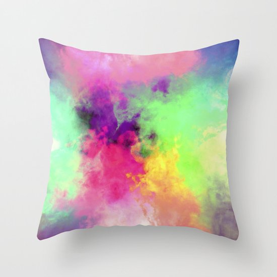 80's Rush Throw Pillow
