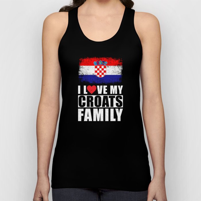 Croats Family Tank Top