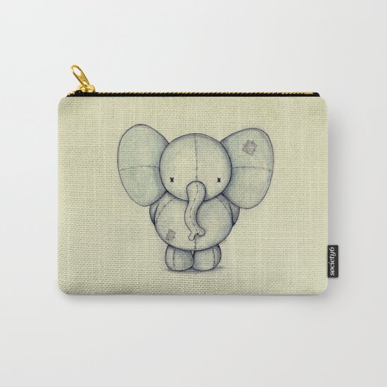 Cute Elephant Carry-All Pouch