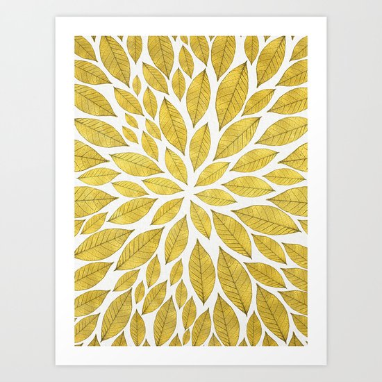 Petal Burst #25 Art Print