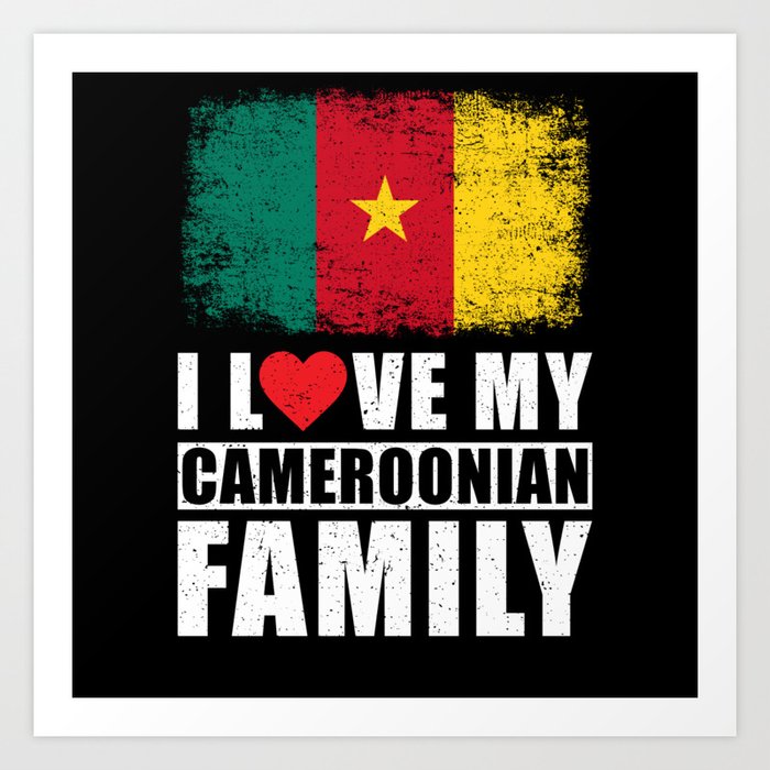 Cameroon Family Art Print