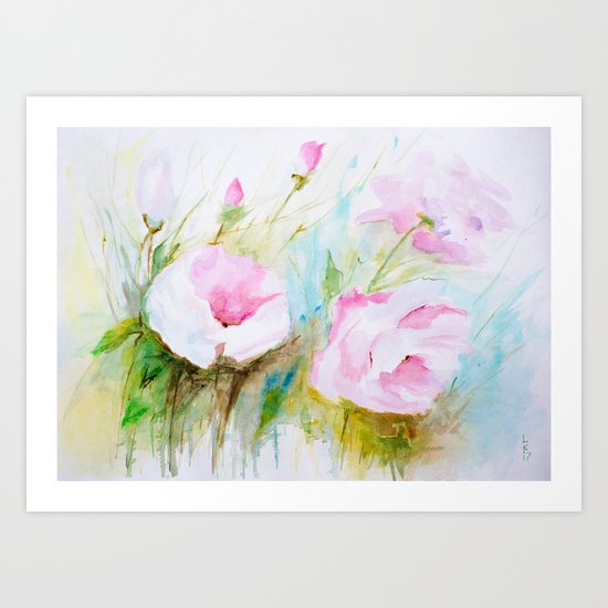 Roses Art Print