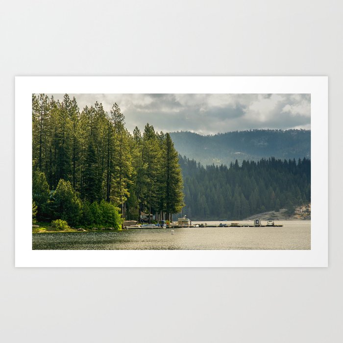 Shaver Lake, Sierra National Forest, California Art Print