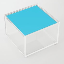 Bright Blue Acrylic Box