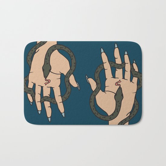 THE SNAKE Bath Mat